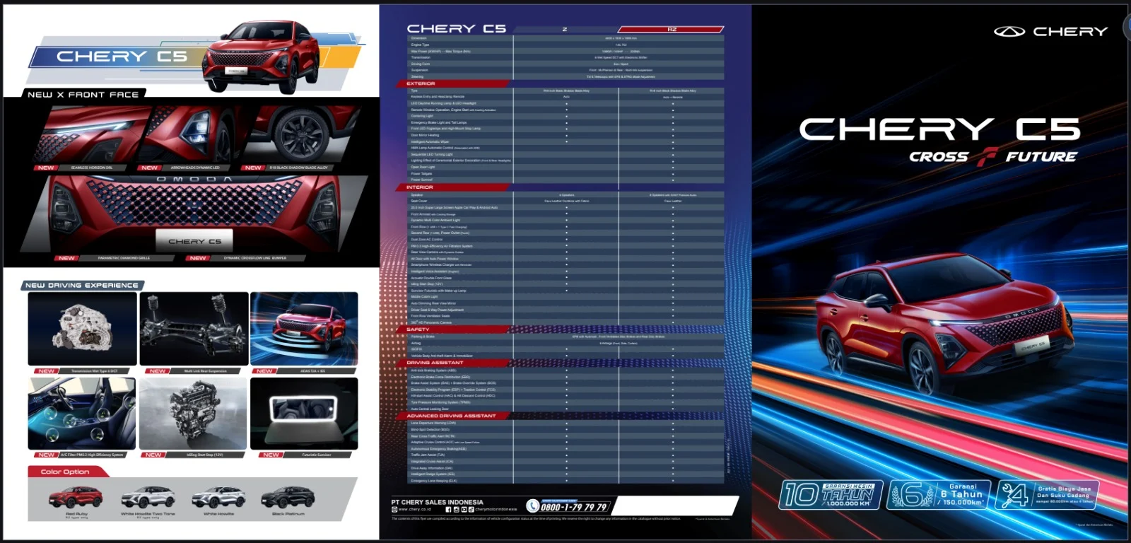 Brochure Chery C5, brosur Chery C5