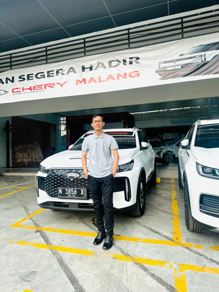 Dealer Chery Sun Motor Malang Tampak Depan Sebelum Renovasi