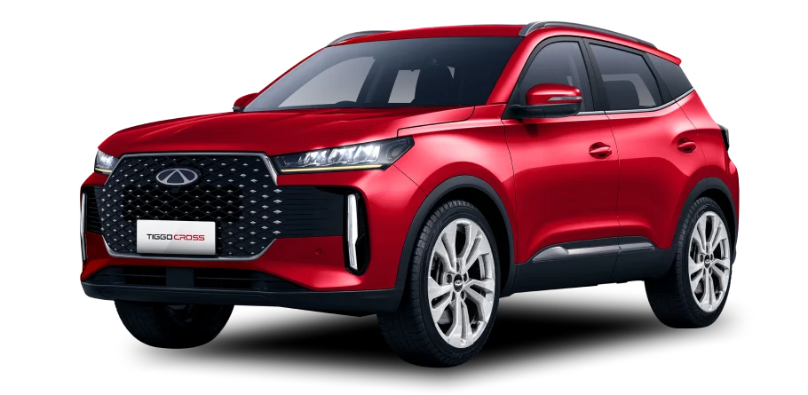 Tiggo Cross Comfort Png Tampak Kiri Depan